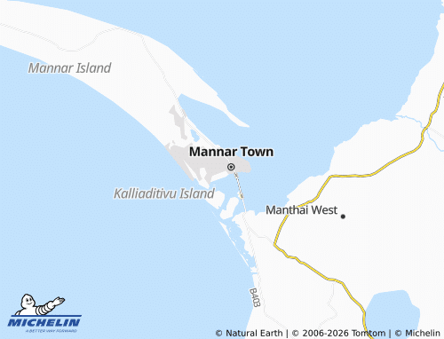 Mappa MICHELIN Panankaddikoddu West - ViaMichelin