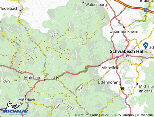 Mapa MICHELIN Witzmannsweiler - ViaMichelin