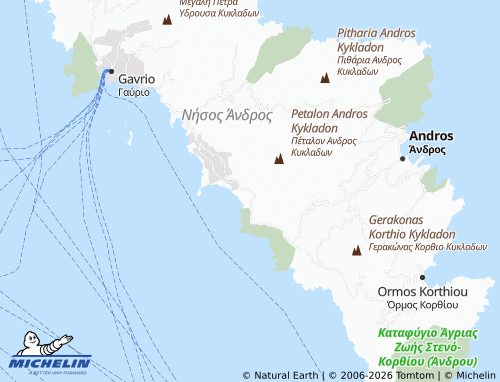 Carte MICHELIN Palaiopoli - ViaMichelin