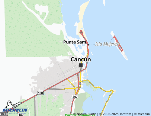 MICHELIN Nuevo Pedregal map - ViaMichelin