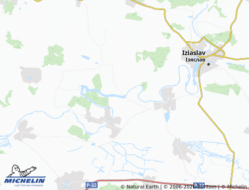 Carte MICHELIN Mysliatyn - ViaMichelin