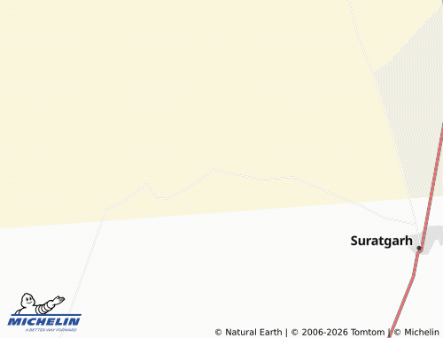 MICHELIN Sardagarh map - ViaMichelin