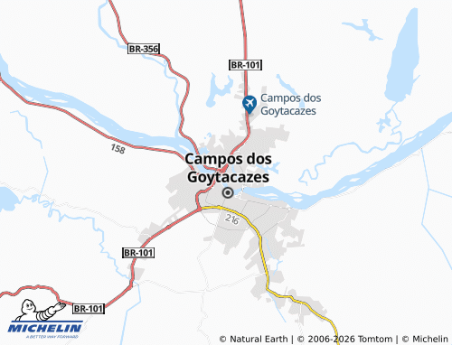 MICHELIN Parque Santo Antônio map - ViaMichelin