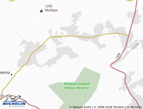 MICHELIN-Landkarte Maratheng - ViaMichelin