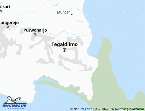 MICHELIN Kedungwungu map - ViaMichelin