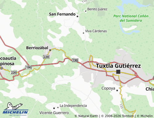 Mappa MICHELIN Colonia Nueva Jerusalén - ViaMichelin
