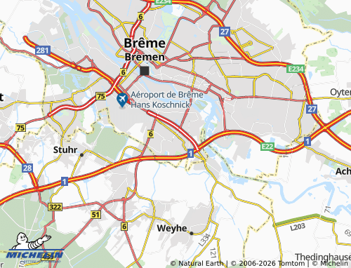 Mapa MICHELIN Obervieland - ViaMichelin