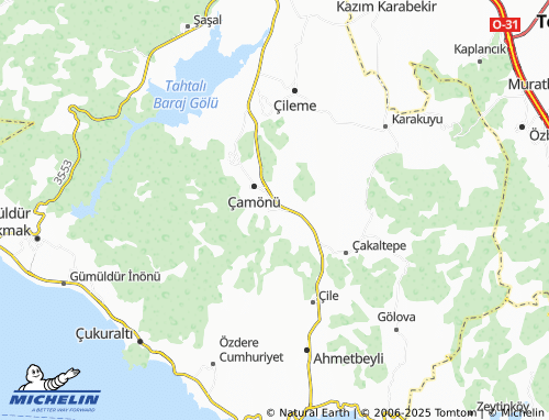 MICHELIN-Landkarte Ataköy - ViaMichelin