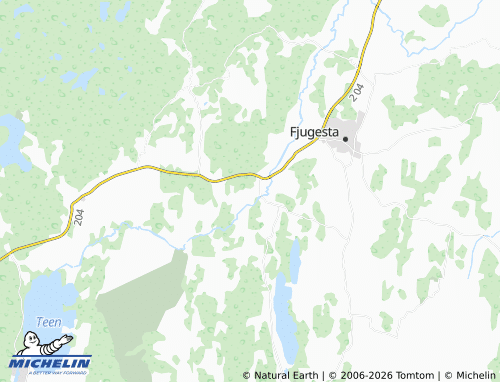 MICHELIN Kvistbro map - ViaMichelin