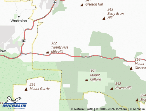 Mapa MICHELIN Woottating - ViaMichelin