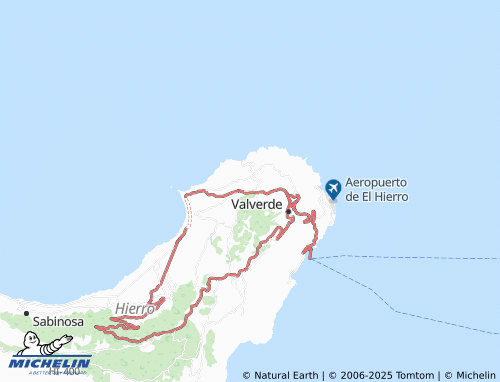 MICHELIN Mocanal map - ViaMichelin