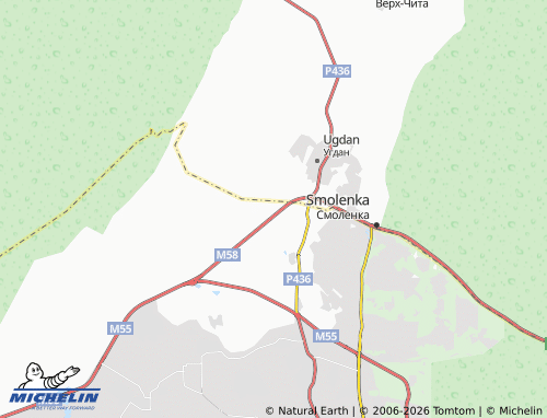 MICHELIN-Landkarte Atlant SNT - ViaMichelin