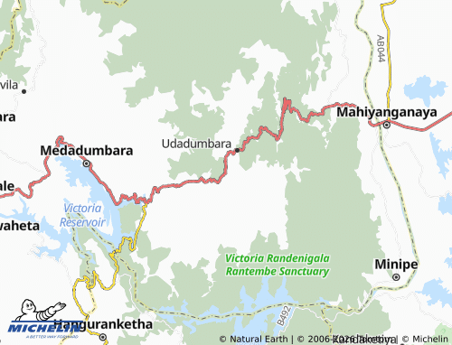 Mappa MICHELIN Kiripattiya - ViaMichelin