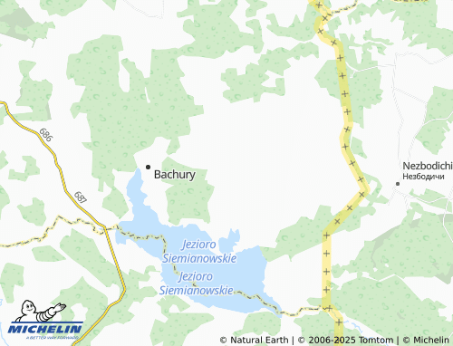Carte MICHELIN Szymki - ViaMichelin