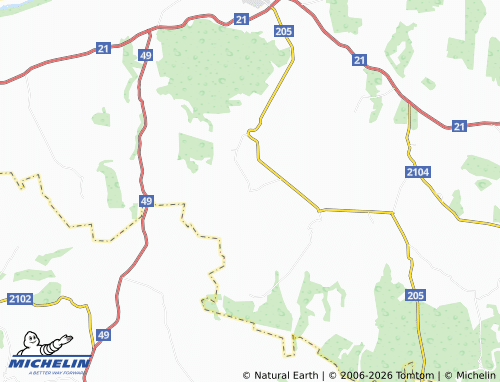 Mapa MICHELIN Varnentsi - ViaMichelin