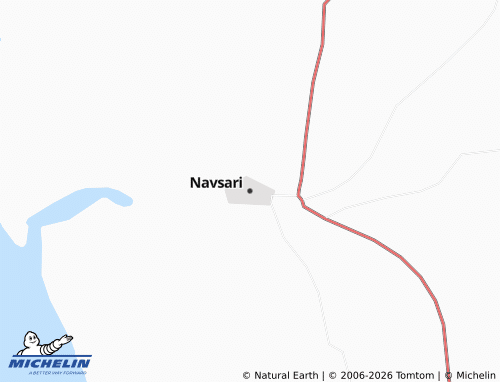 Mapa MICHELIN Navsari - ViaMichelin