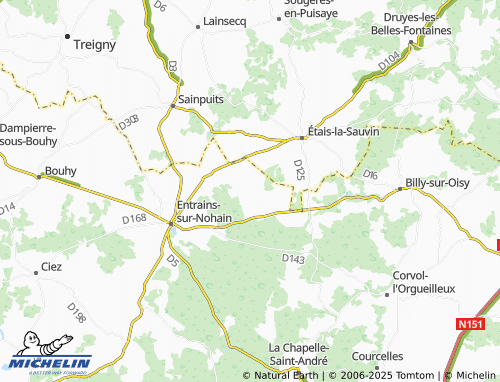 Carte MICHELIN Château-du-Bois - ViaMichelin