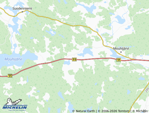 MICHELIN-Landkarte Tervamäki - ViaMichelin