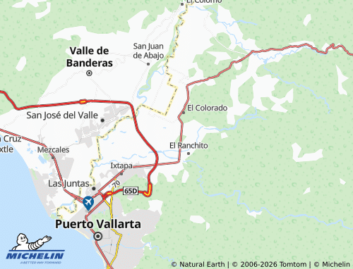 Mapa MICHELIN Ecoterra Paraíso - ViaMichelin