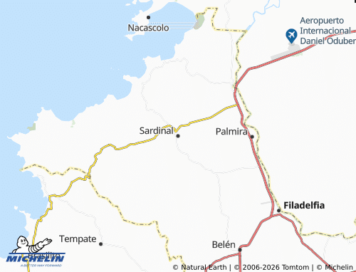 Mappa MICHELIN Sardinal - ViaMichelin
