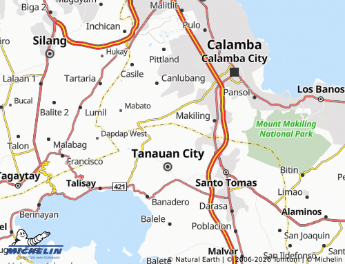 MICHELIN Santol map - ViaMichelin