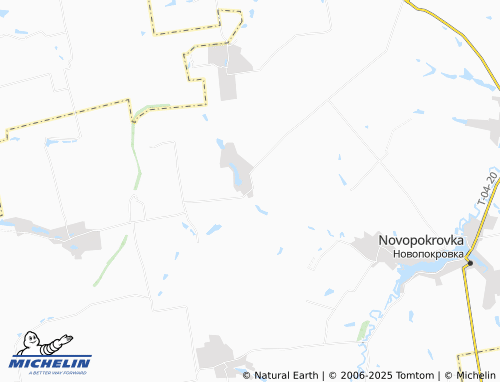 MICHELIN Natalivka map - ViaMichelin