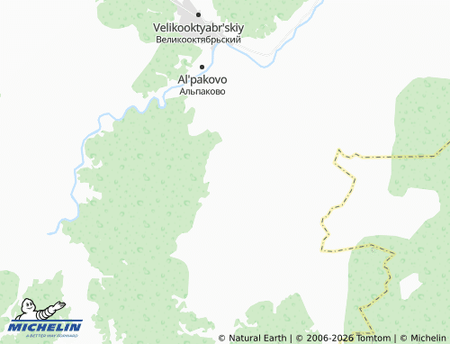 MICHELIN Obogor'ye map - ViaMichelin