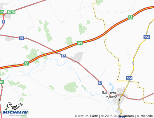 Mappa MICHELIN Sarnevo - ViaMichelin