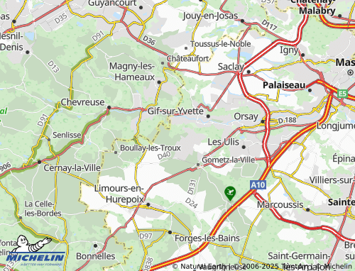 Mapa MICHELIN La Guépinerie - ViaMichelin