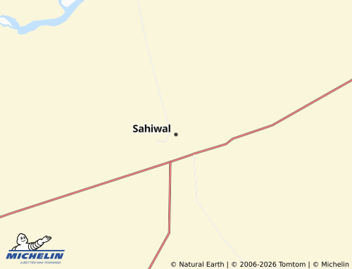 Mappa MICHELIN Sahiwal - ViaMichelin