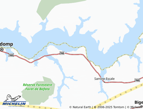 MICHELIN Tiaré map - ViaMichelin