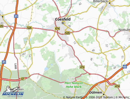 MICHELIN Kalte map - ViaMichelin