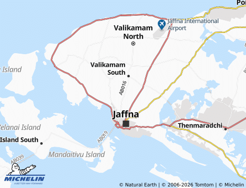 Mapa MICHELIN Thavady East - ViaMichelin