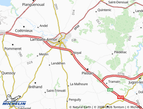 Mappa MICHELIN Noyal - ViaMichelin