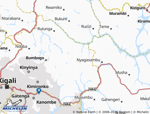 Mapa MICHELIN Gikomero - ViaMichelin
