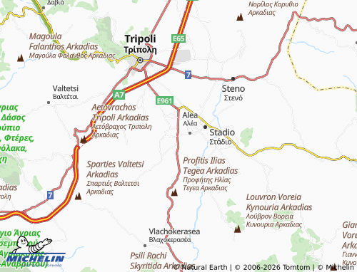 MICHELIN Kerasitsa map - ViaMichelin