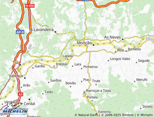 Mapa MICHELIN Troporiz - ViaMichelin