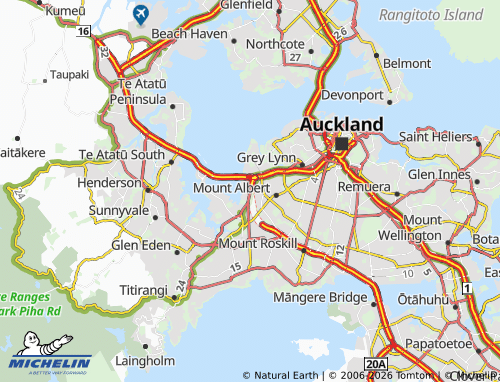 Mapa MICHELIN Waterview - ViaMichelin