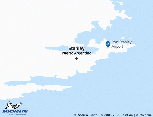 MICHELIN Stanley map - ViaMichelin