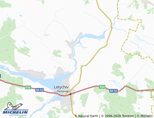 Mappa MICHELIN Suslivtsi - ViaMichelin