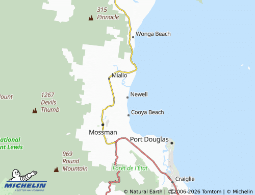 MICHELIN Newell map - ViaMichelin