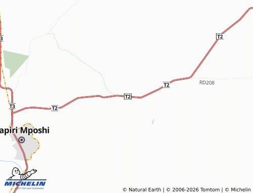 MICHELIN Chisamba map - ViaMichelin