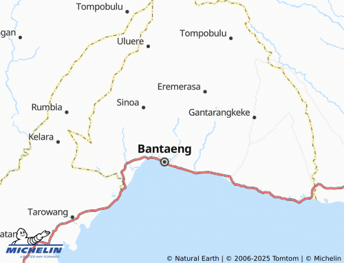MICHELIN Karatuang map - ViaMichelin