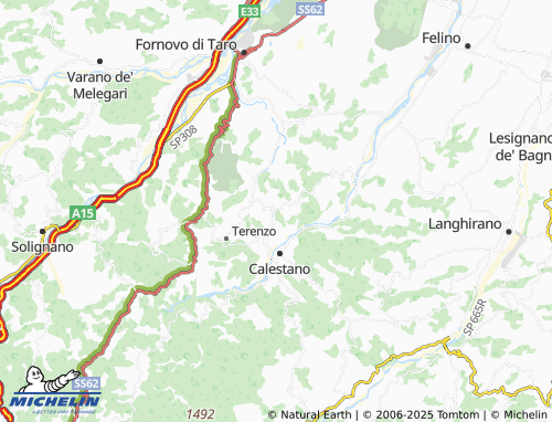 Mappa MICHELIN Lesignano di Palmia - ViaMichelin