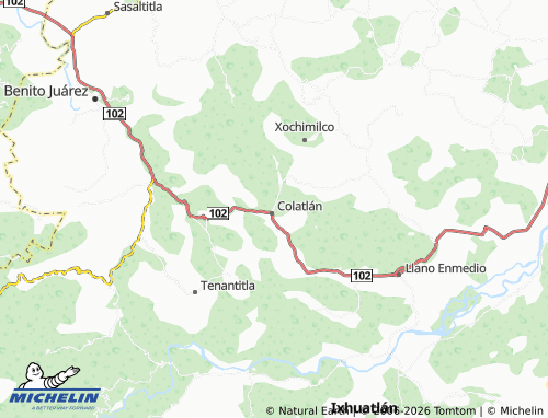 Mapa MICHELIN Barrio Pilterrero - ViaMichelin