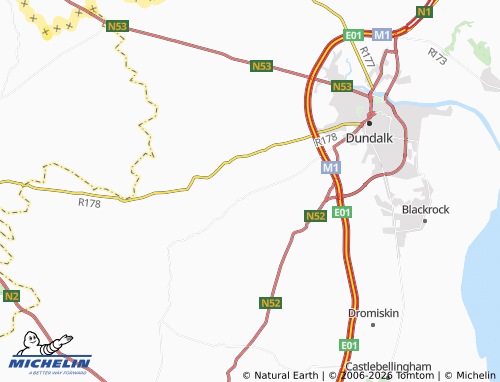 Carte MICHELIN Knockbridge - ViaMichelin