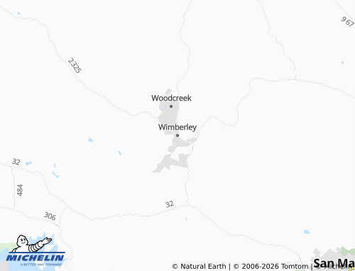 Carte MICHELIN Wimberley - ViaMichelin