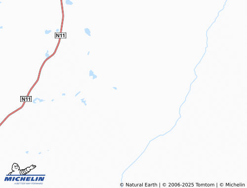 MICHELIN Yameri map - ViaMichelin