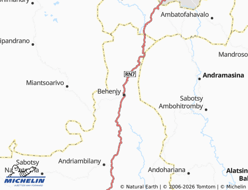 Mappa MICHELIN Behenjy - ViaMichelin