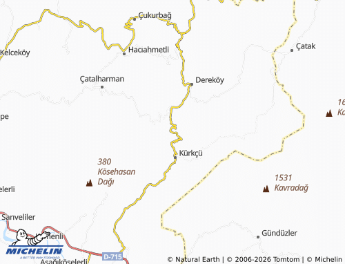 Mappa MICHELIN Kayabaşı - ViaMichelin